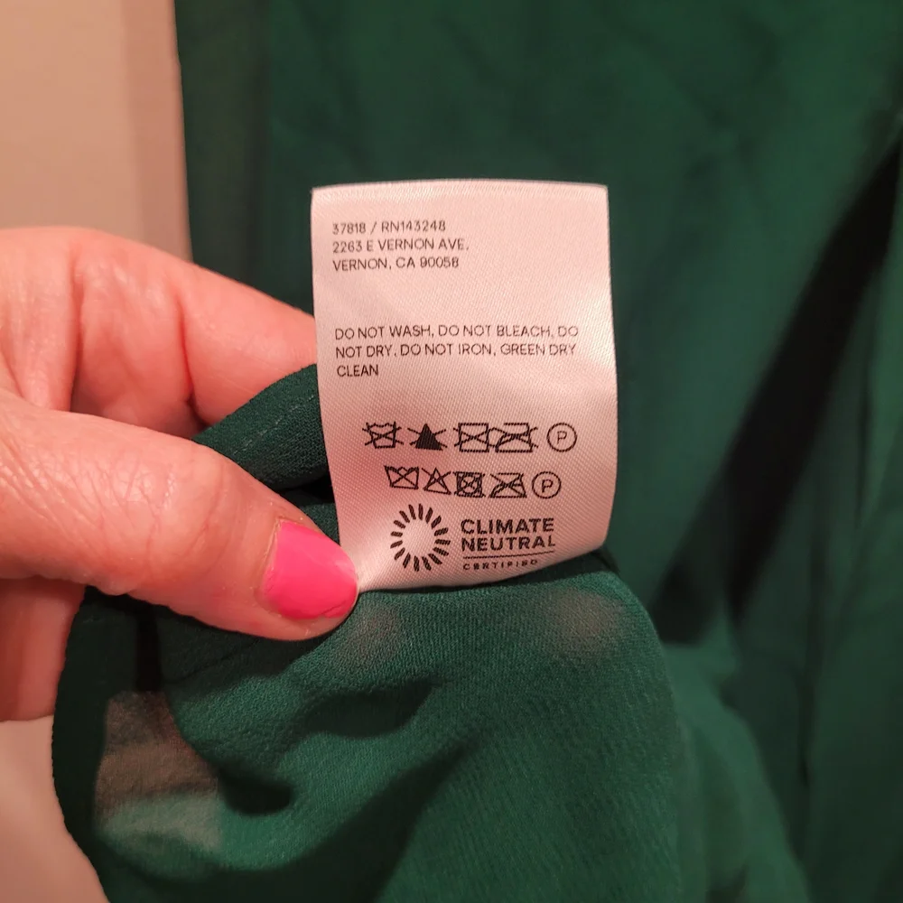 Reformation Emerald Juliette Midi Dress with Slit - Picture 5 of 10